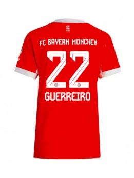 Bayern Munich Raphael Guerreiro #22 Replika Hemmakläder Dam 2025-26 Kortärmad